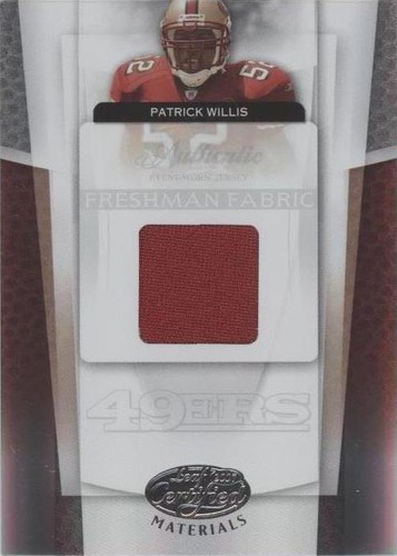 2007 Leaf Certified Materials Patrick Willis #205
