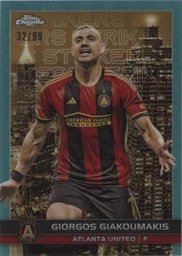2023 Topps Chrome MLS Giorgos Giakoumakis #BCS-12