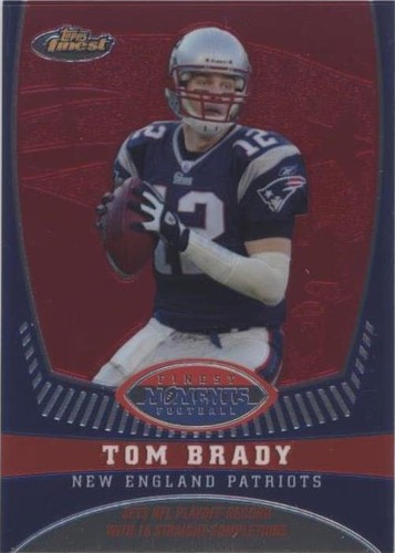 2008 Topps Finest Tom Brady #TB8