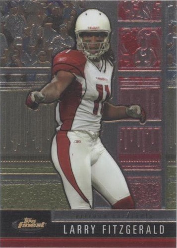 2008 Topps Finest Larry Fitzgerald #59