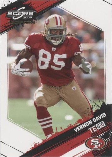 2009 Score Inscriptions Vernon Davis #254