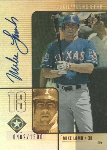2000 SPx - Mike Lamb #136