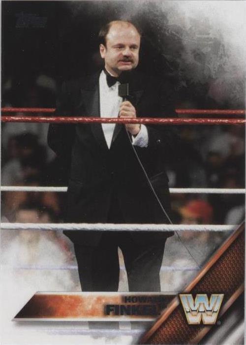 2016 Topps WWE Then Now Forever - Howard Finkel #173