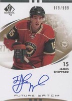 2007-08 SP Authentic - James Sheppard #222
