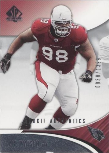 2006 SP Authentic Gabe Watson #149