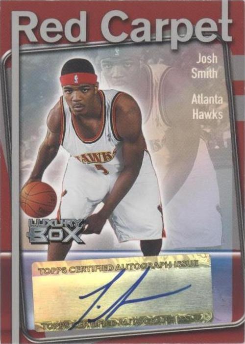 2004-05 Topps Luxury Box - Josh Smith #RC-JS