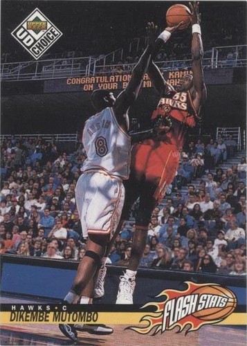 1998-99 Upper Deck UD Choice - Dikembe Mutombo #156