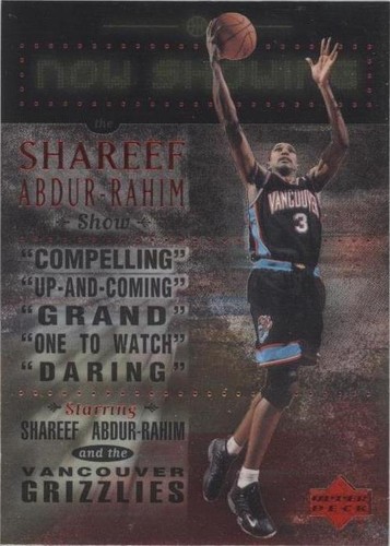 1999-00 Upper Deck - Shareef Abdur-Rahim #NS28