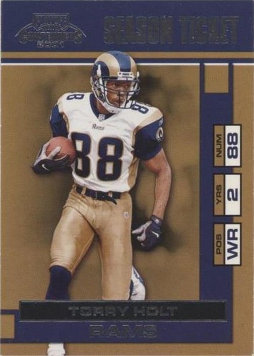 2001 Playoff Contenders Torry Holt #89