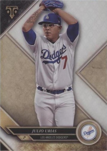 2017 Topps Triple Threads - Julio Urias #18