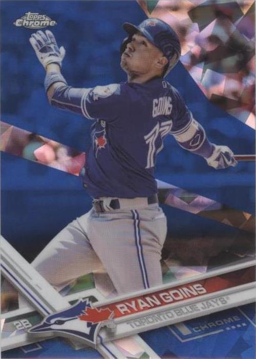 2017 Topps Chrome Sapphire Edition - Ryan Goins #700