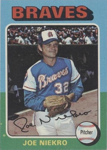 1975 Topps - Joe Niekro #595
