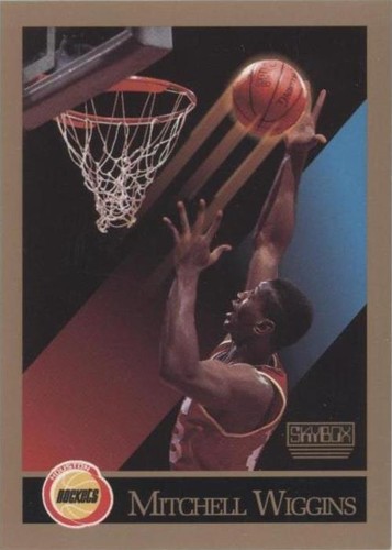 1990 Skybox RARE REVERSED ERROR/Otis Thorpe #112 & Mitchell