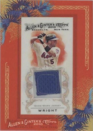 2010 Topps Allen & Ginter's - David Wright #AGR-DWR