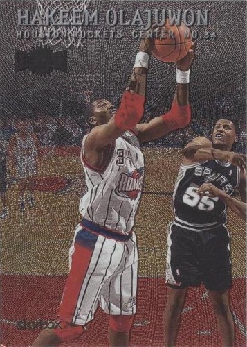 1999-00 Skybox Metal - Hakeem Olajuwon #33