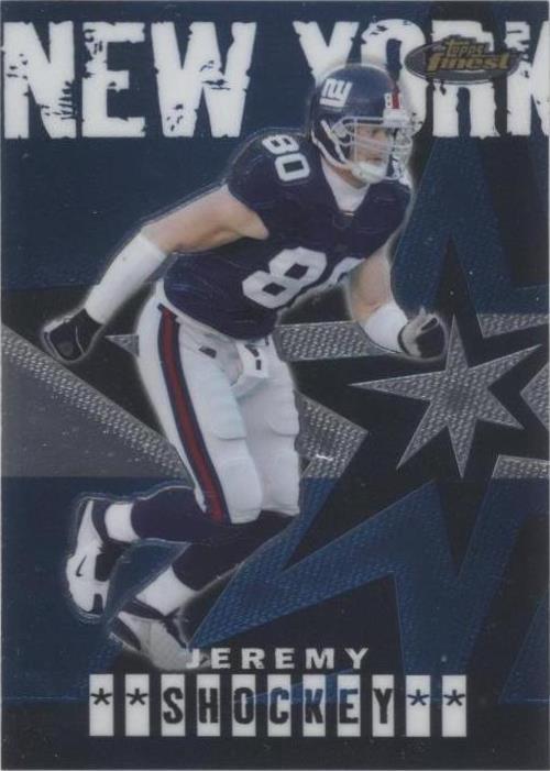 2004 Topps Finest Jeremy Shockey #35