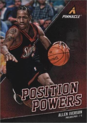 2013-14 PANINI PINNACLE POSITION POWERS #8 ALLEN IVERSON