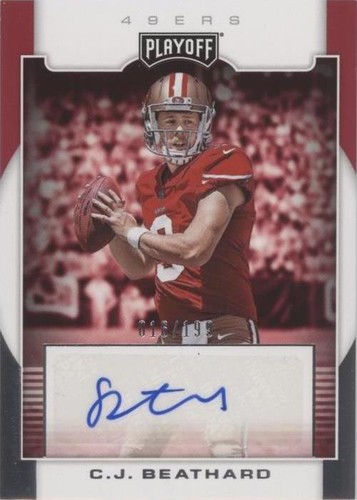 2017 Panini Playoff C.J. Beathard #RPS-CB
