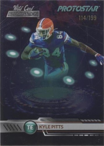 2021 Wild Card Alumination Kyle Pitts #PS-12