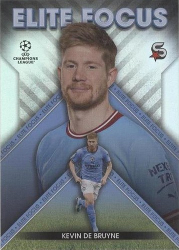 2022-23 Topps UEFA Club Competitions Superstars Kevin de Bruyne #EF-KDB