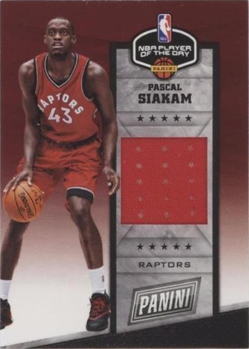 PANINI NBAカード CROWN E DIE-CUT PASCAL SIAKAM TORONTO RAPTORS 05/49 #CA-PSK 送料無料 中古 IT1 PURPLE CRACKED ICE #/25 SP DIE CUT 2017-18 Crown Royale