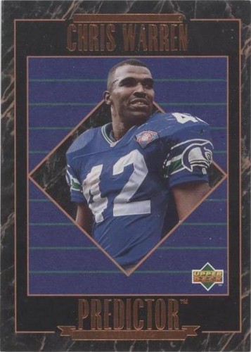 1995 Upper Deck Chris Warren #RP 12