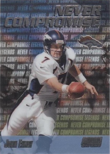 1999 Topps Stadium Club Chrome John Elway #NC37