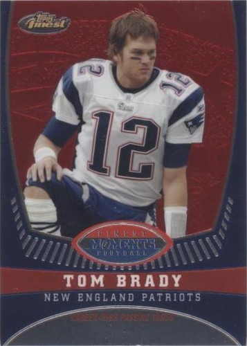 2008 Topps Finest Tom Brady #TB10