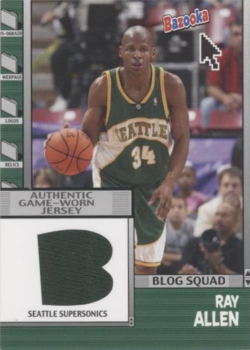 2005-06 Topps Bazooka - Ray Allen #BBS-RA