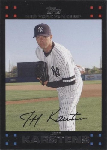 2007 Topps Updates & Highlights - Jeff Karstens #UH87