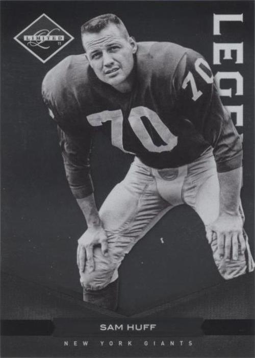 2011 Panini Limited Sam Huff #116