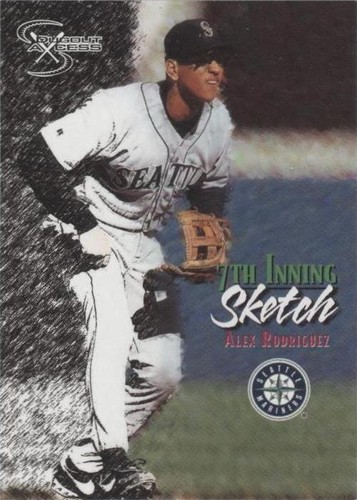 1998 Skybox Dugout Axcess - Alex Rodriguez #132
