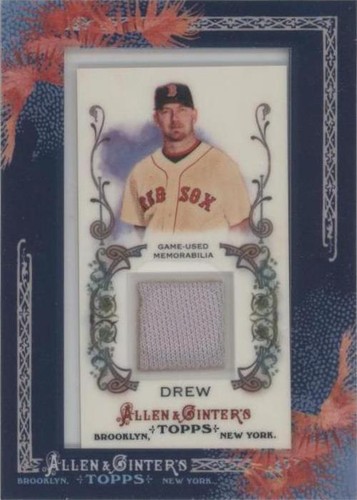 2011 Topps Allen & Ginter's - J.D. Drew #AGR-JDD