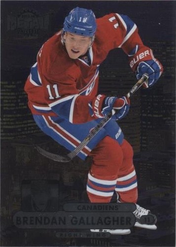 2013-14 Fleer Showcase - Brendan Gallagher #MU-10
