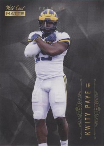 2021 Wild Card MATTE Kwity Paye #MBC-21