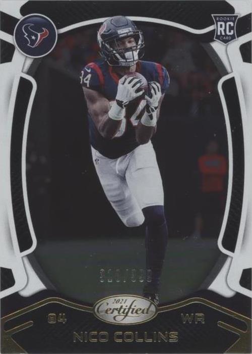 2021 Panini Certified Nico Collins #130