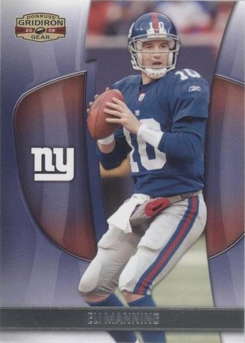 2009 Donruss Gridiron Gear Eli Manning #33