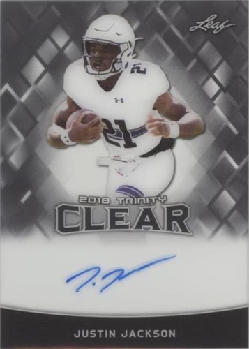 2018 Leaf Trinity Justin Jackson #CA-JJ1
