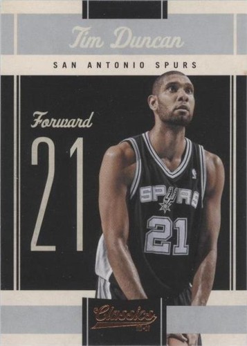 2010-11 Panini Classics - Tim Duncan #6