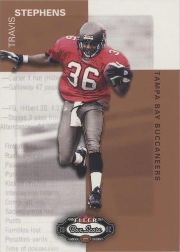 2002 Fleer Box Score Travis Stephens #162