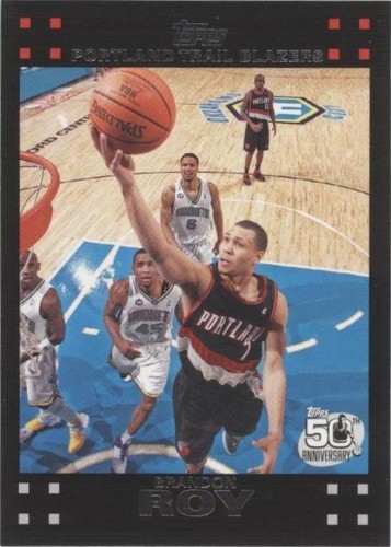 2007-08 Topps - Brandon Roy #107