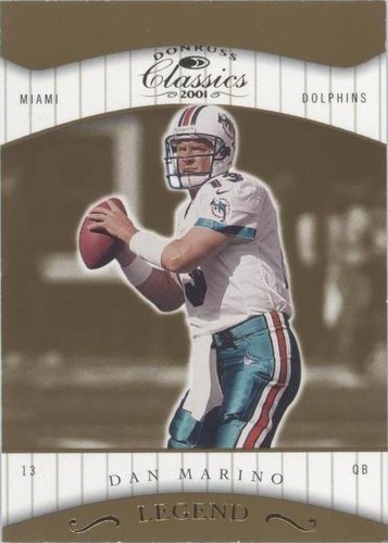 2001 Donruss Classics Dan Marino #176
