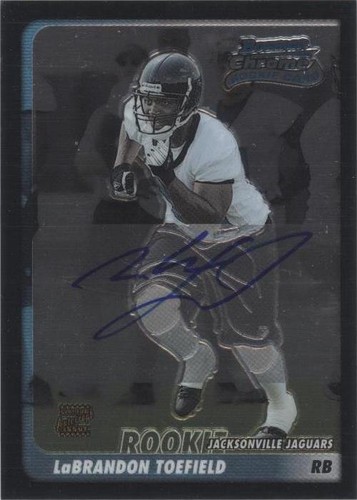 2003 Bowman Chrome LaBrandon Toefield #243