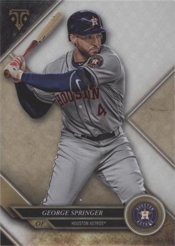 2017 Topps Triple Threads - George Springer #91