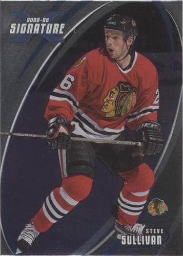 2002-03 In the Game Be A Player Signature Series - Steve Sullivan #100