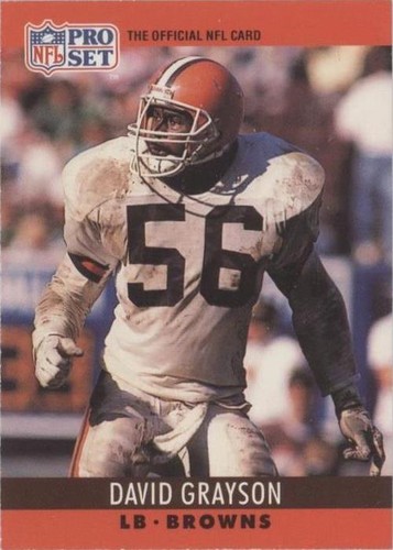 1990 Pro Set David Grayson #71