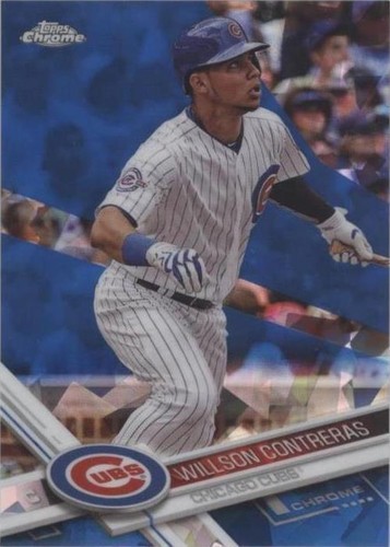 2017 Topps Chrome Sapphire Edition - Willson Contreras #502