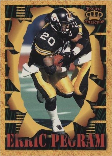 1996 Pacific Invincible Erric Pegram #SM139