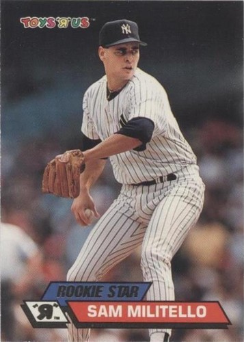 1993 Topps Stadium Club Toys R Us - Sam Militello #72