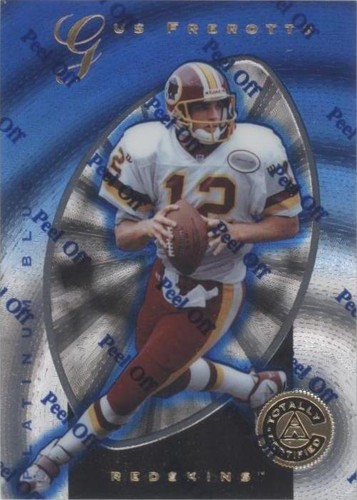 1997 Pinnacle Totally Certified Gus Frerotte #31